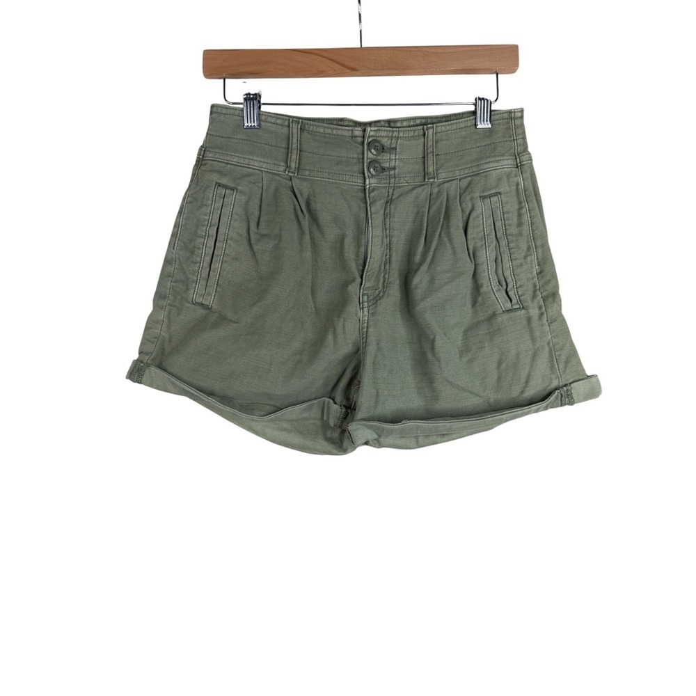 American Eagle Baggy Mom Shorts size‎ 2 Green